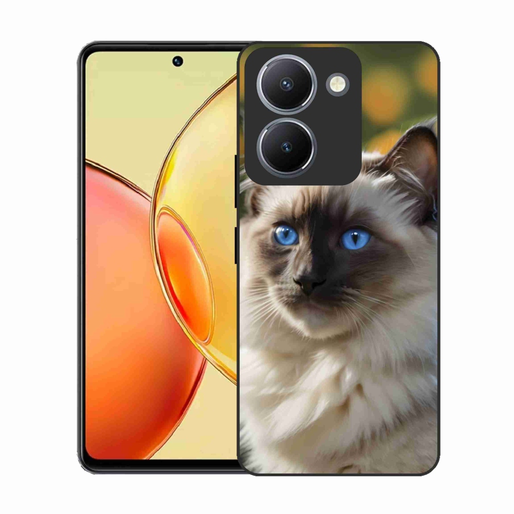 Zselés borítás mmCase a Vivo Y36-hoz - fehér rongybaba