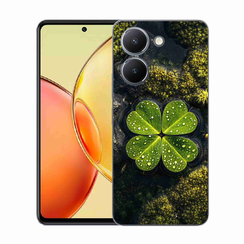 Zselés borítás mmCase a Vivo Y36-hoz - négylevelű lóhere