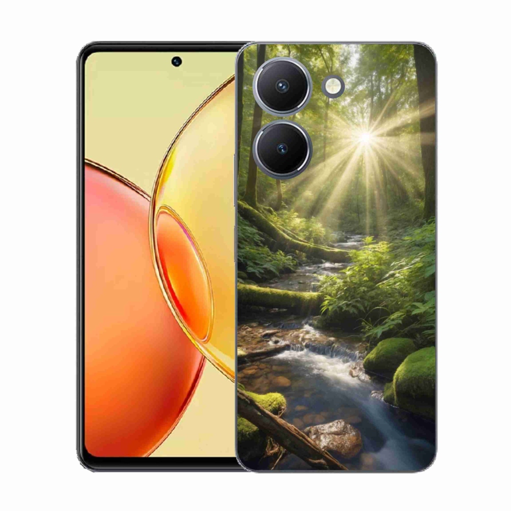 Gél borítás mmCase a Vivo Y36-on - erdő mélysége
