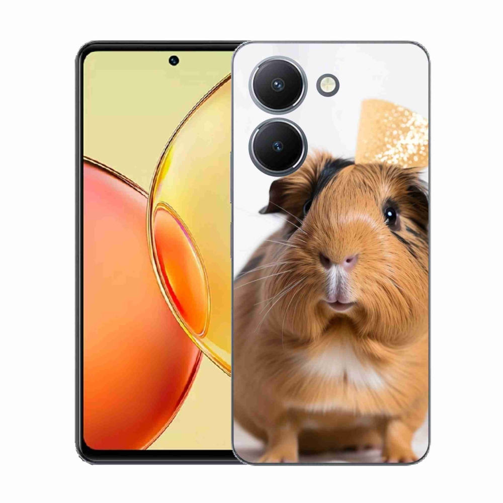 Gélburkolat mmCase a Vivo Y36-hoz - barna tengerimalac