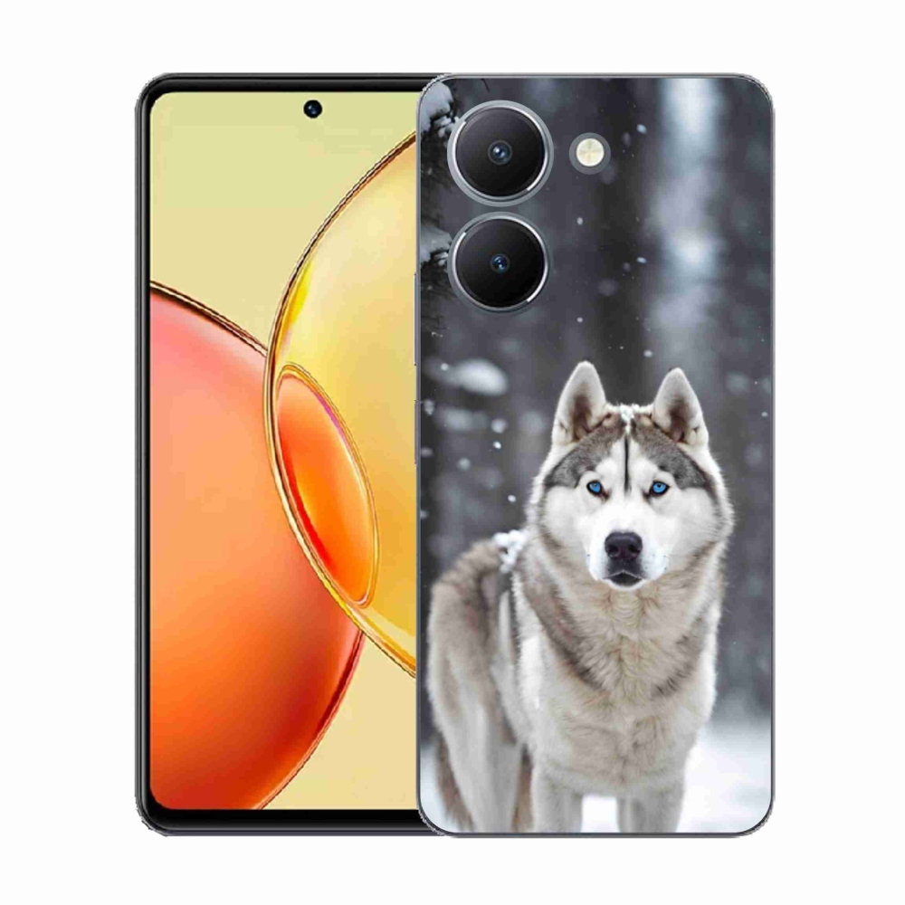 Gél borítás mmCase a Vivo Y36-hoz - husky 2