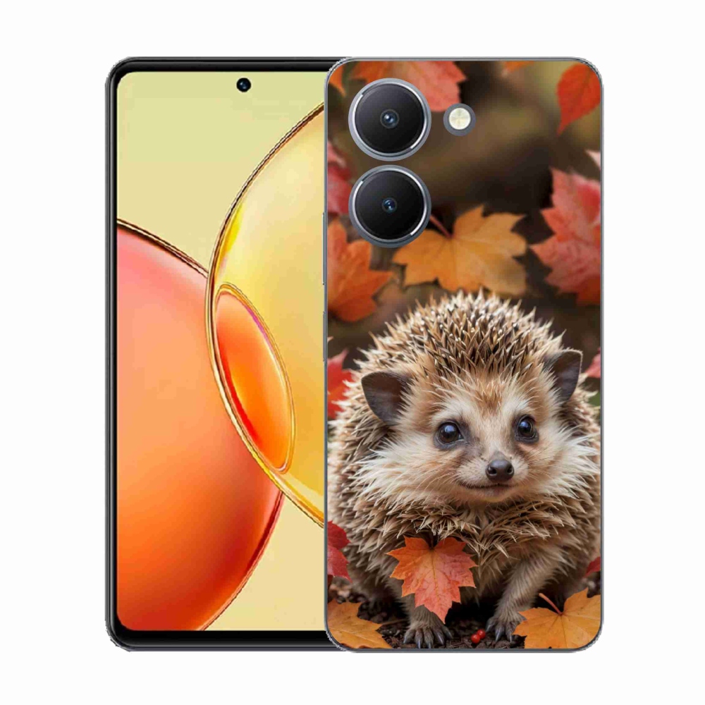 Gélfedél mmCase a Vivo Y36-hoz - süni levelekben