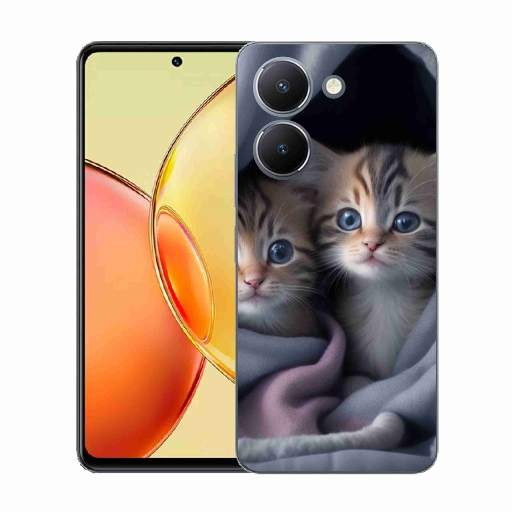 Zselés borítás mmCase a Vivo Y36-hoz - cat duo 2