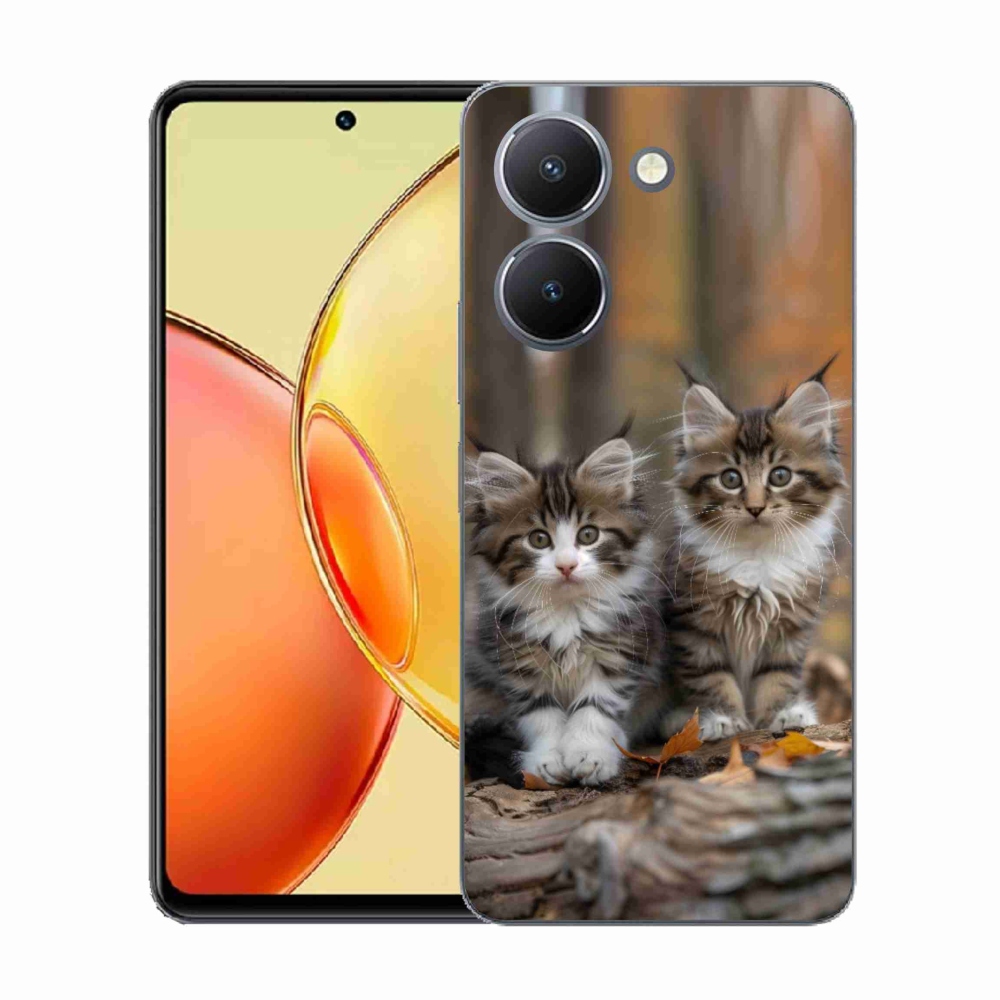 Zselés borítás mmCase a Vivo Y36-hoz - cat duo 3