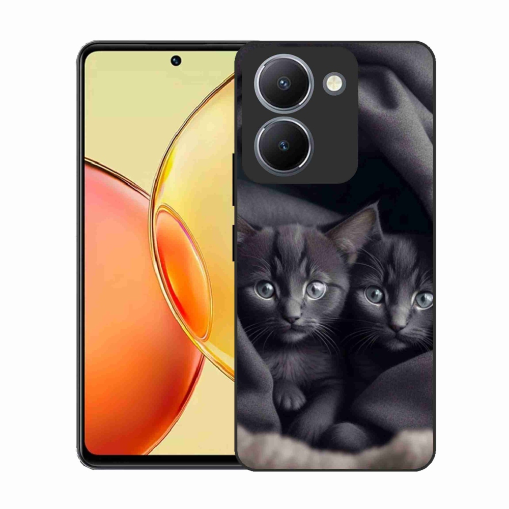 Zselés borítás mmCase a Vivo Y36-hoz - cat duo