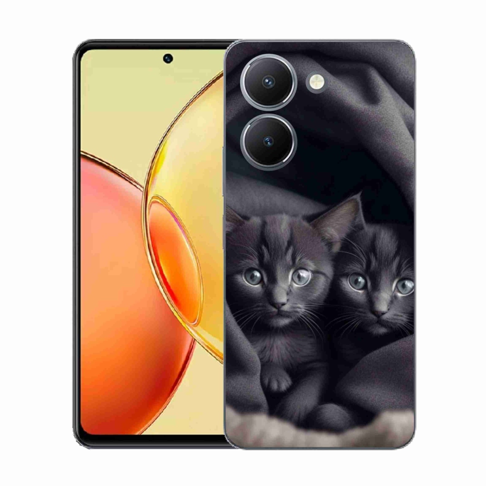 Zselés borítás mmCase a Vivo Y36-hoz - cat duo