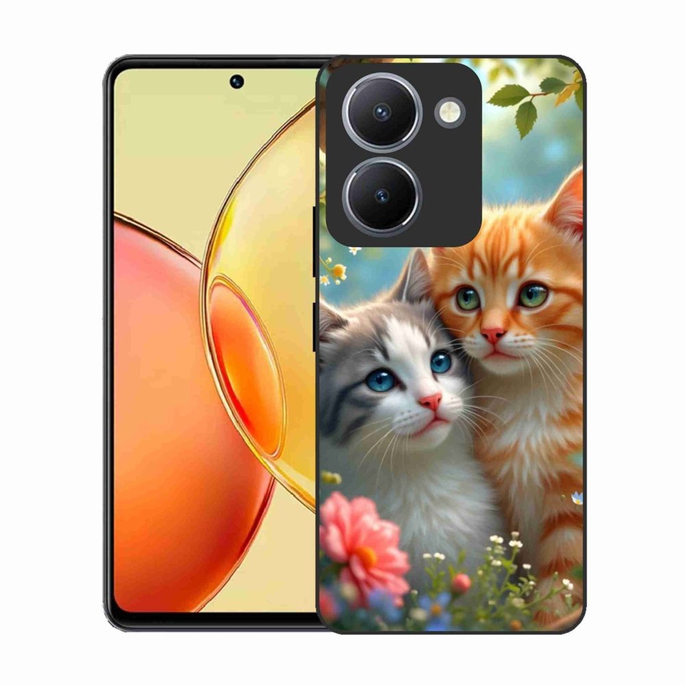 Gél borítás mmCase a Vivo Y36-hoz - cat love 2
