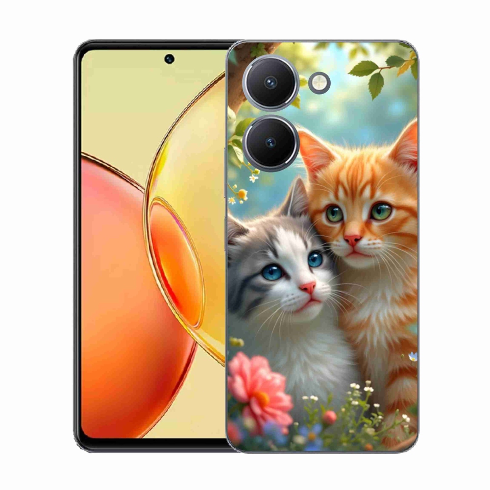 Gél borítás mmCase a Vivo Y36-hoz - cat love 2