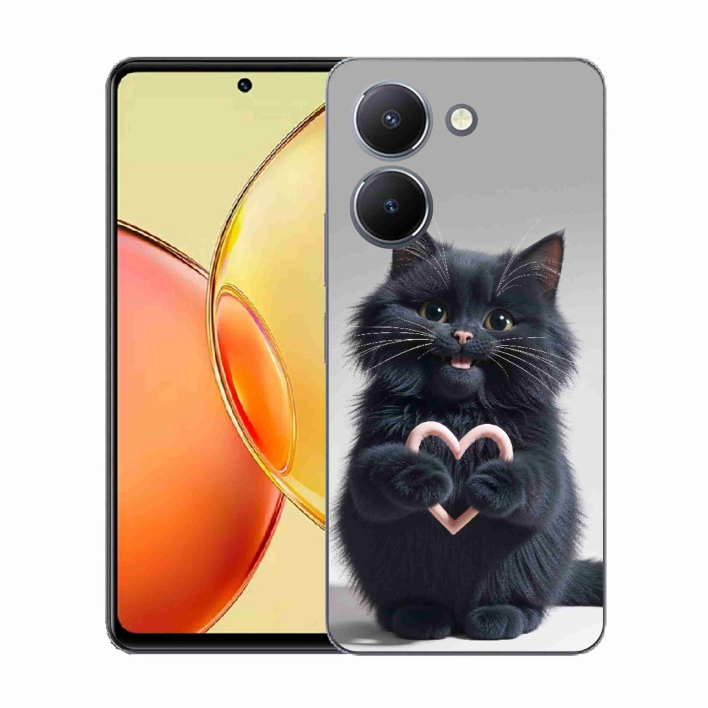 Gél borítás mmCase a Vivo Y36-hoz - cat love 3
