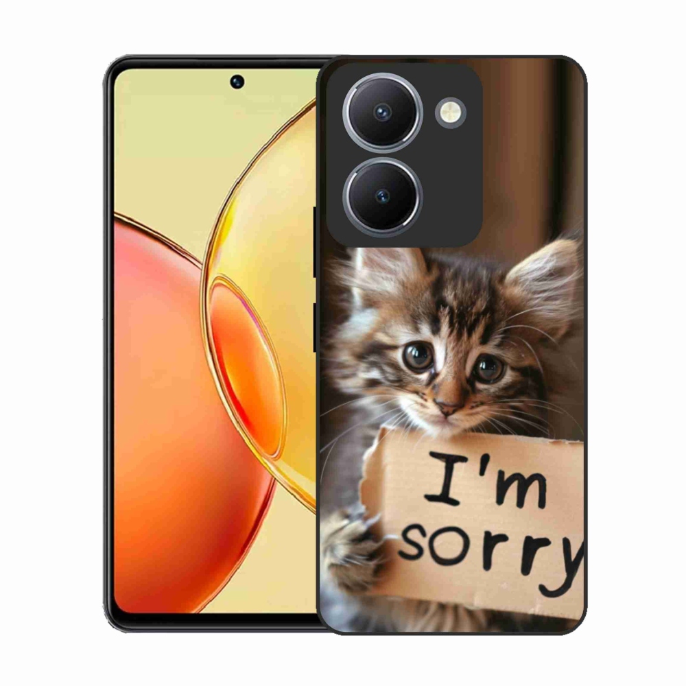 Gél borítás mmCase a Vivo Y36 készülékhez - Pussy Apology