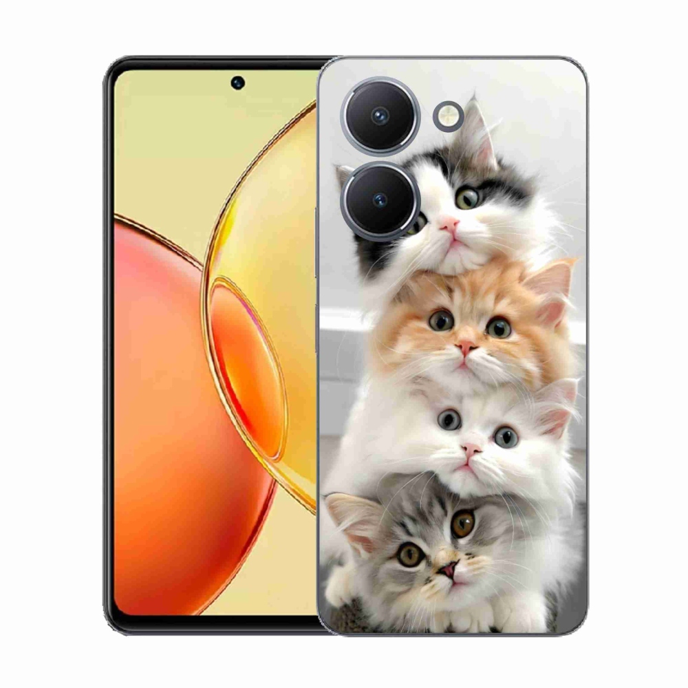 Gélfedél mmCase a Vivo Y36-hoz - cat csoporthoz