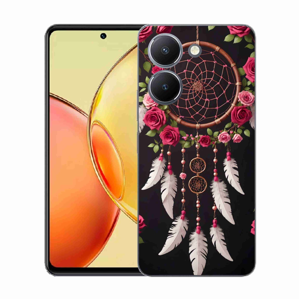 Gél borítás mmCase a Vivo Y36-hoz - álomfogó rózsákkal