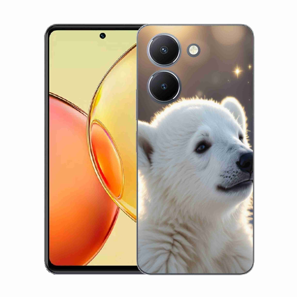 Zselés borítás mmCase a Vivo Y36-hoz - jegesmedve