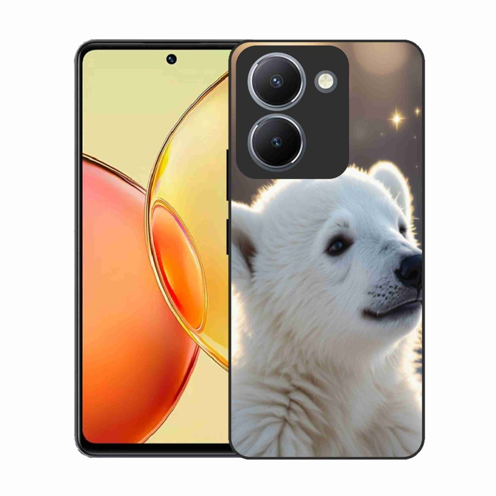 Zselés borítás mmCase a Vivo Y36-hoz - jegesmedve