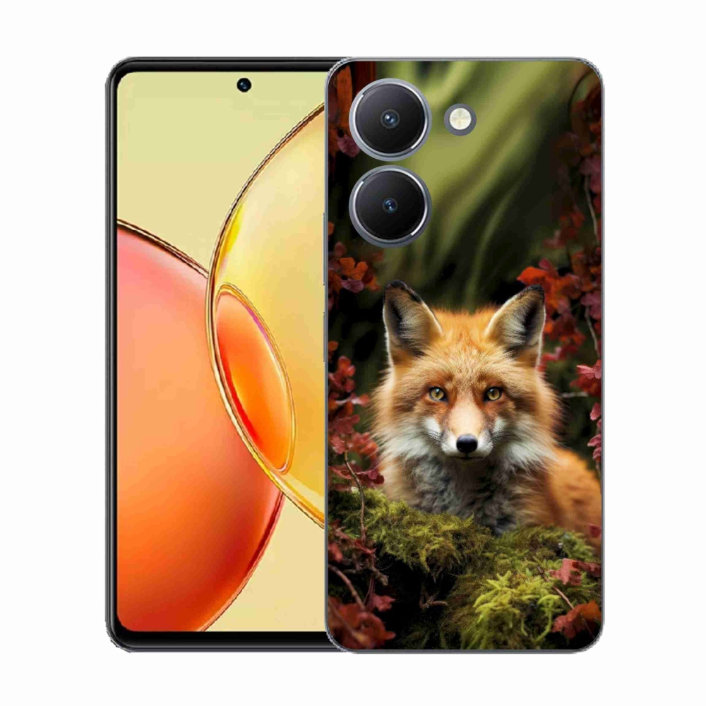 Gél borítás mmCase a Vivo Y36-hoz - róka az erdőben