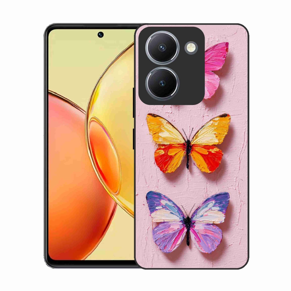 Gél borító mmCase a Vivo Y36-hoz - pillangó szentháromság