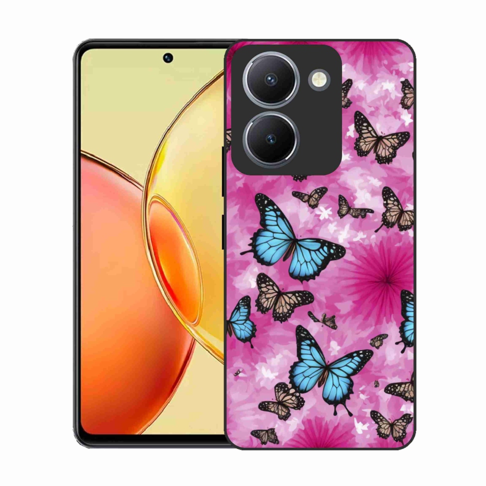 Zselés borítás mmCase a Vivo Y36-hoz - pillangókert