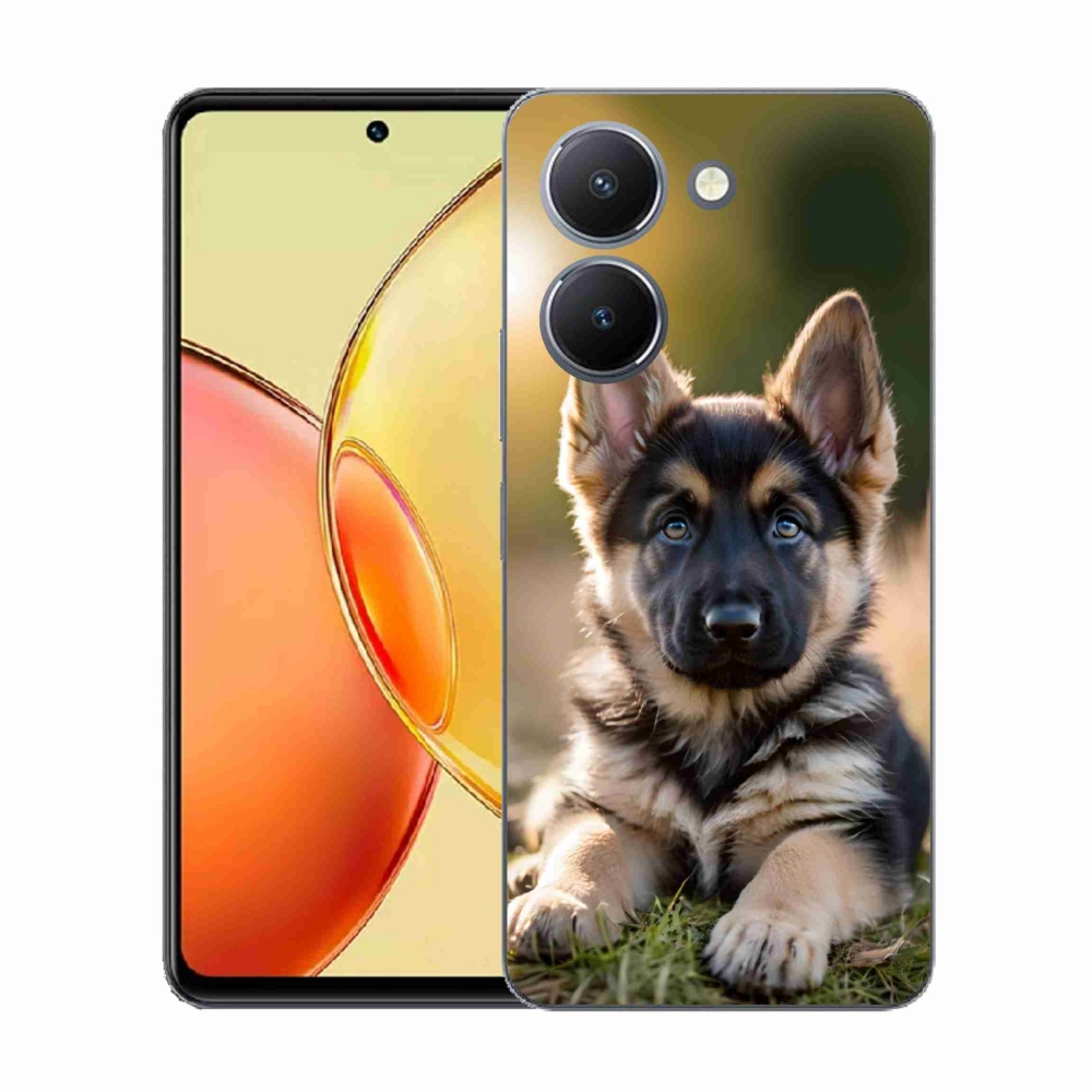 Gél borítás mmCase a Vivo Y36-hoz - Német juhász a vadonban