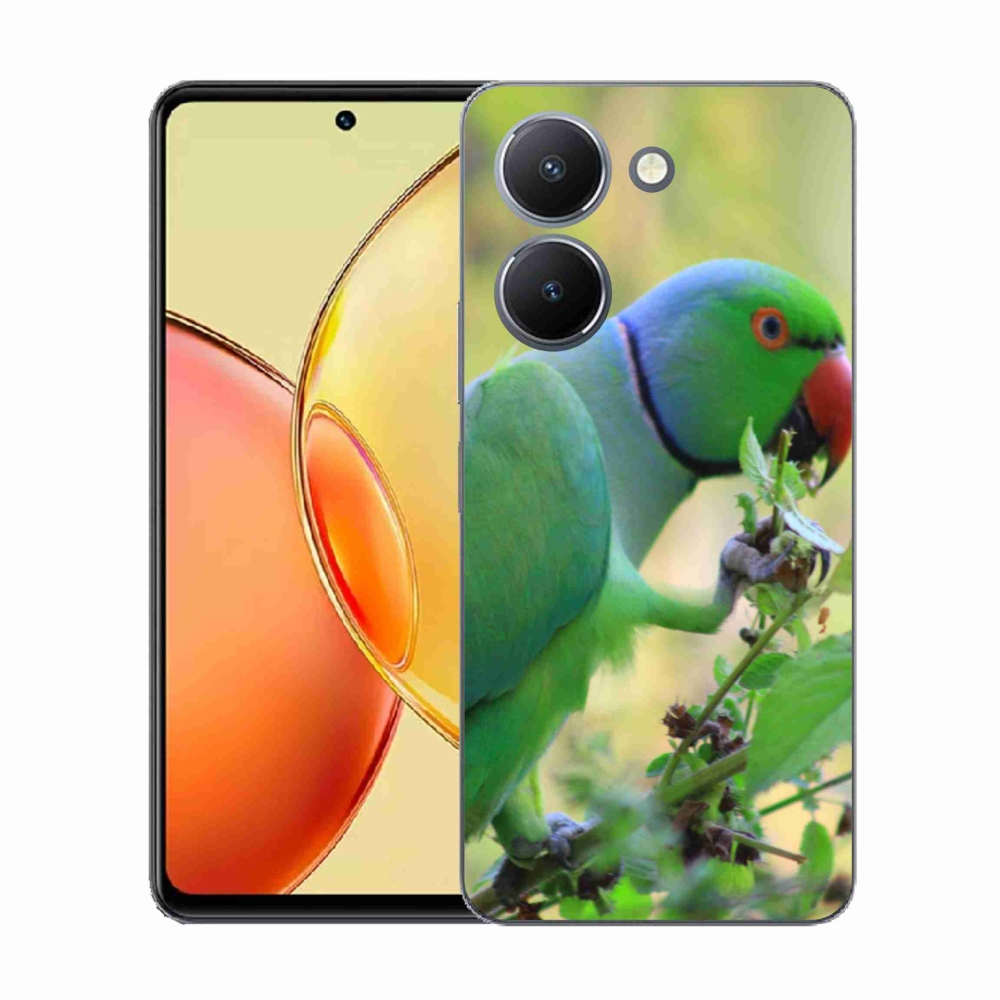 Zselés borítás mmCase a Vivo Y36-hoz - papagáj alexandr