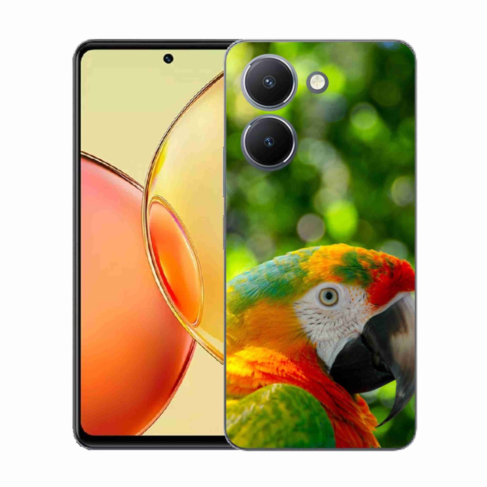 Zselés borítás mmCase a Vivo Y36-hoz - papagáj ara 3