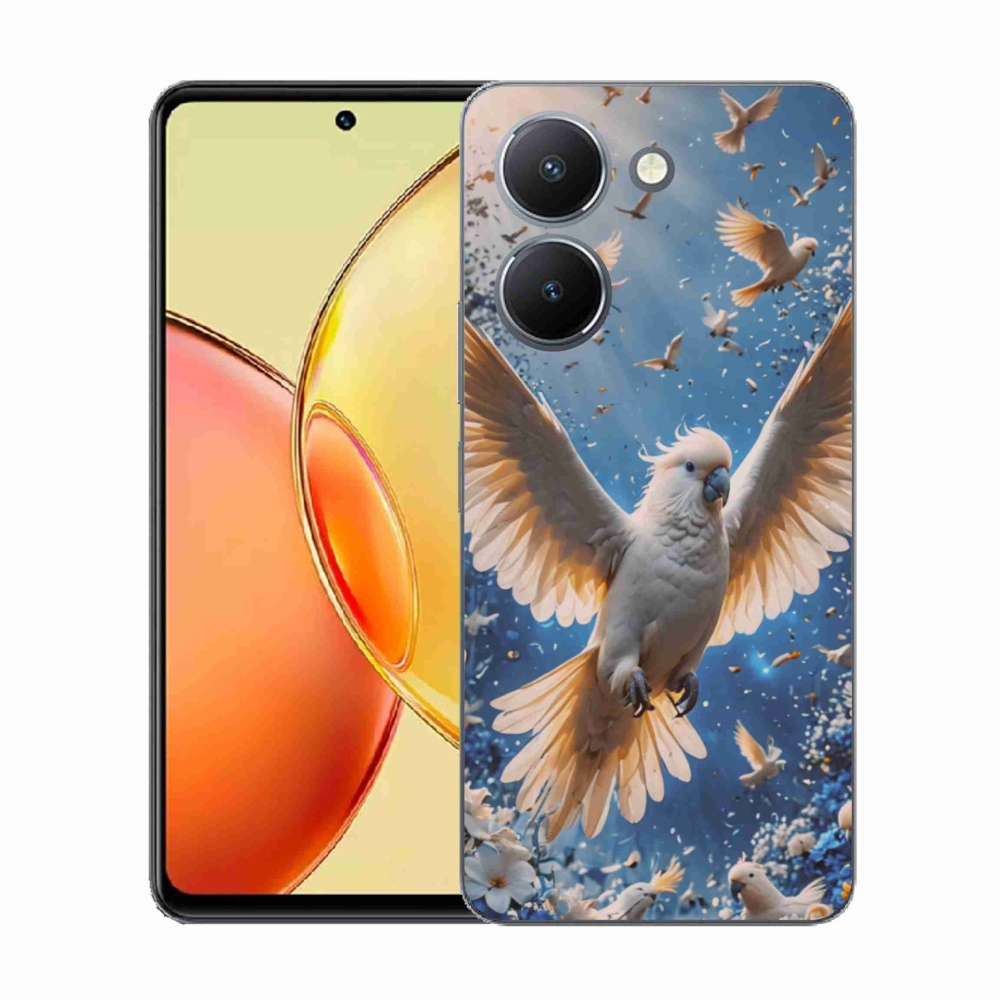 Zselés borítás mmCase a Vivo Y36-hoz - kakadu papagáj