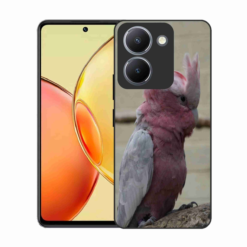Zselés borítás mmCase a Vivo Y36-hoz - papagáj kakadu rózsaszínű