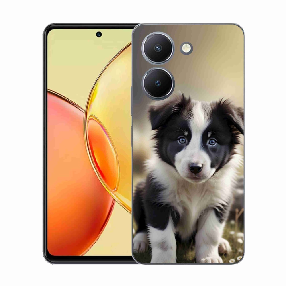 Gélburkolat mmCase a Vivo Y36-hoz - aranyos border collie