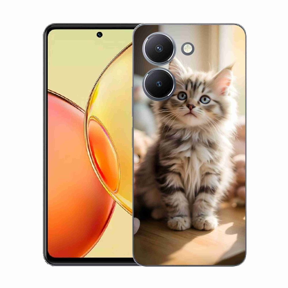 Gél borítás mmCase a Vivo Y36-hoz - aranyos cica 10