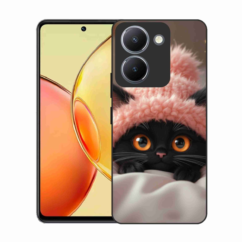 Gélburkolat mmCase a Vivo Y36-hoz - aranyos cica 7