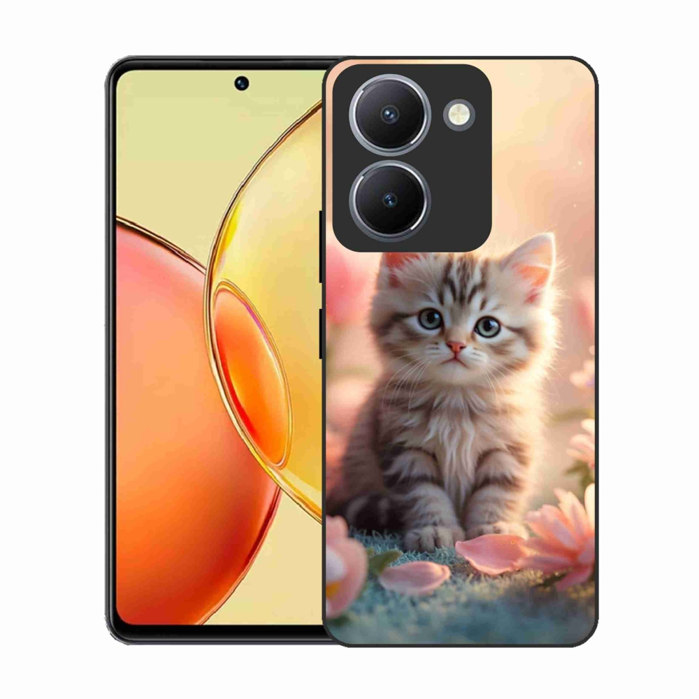 Gélburkolat mmCase a Vivo Y36-hoz - aranyos cica 8