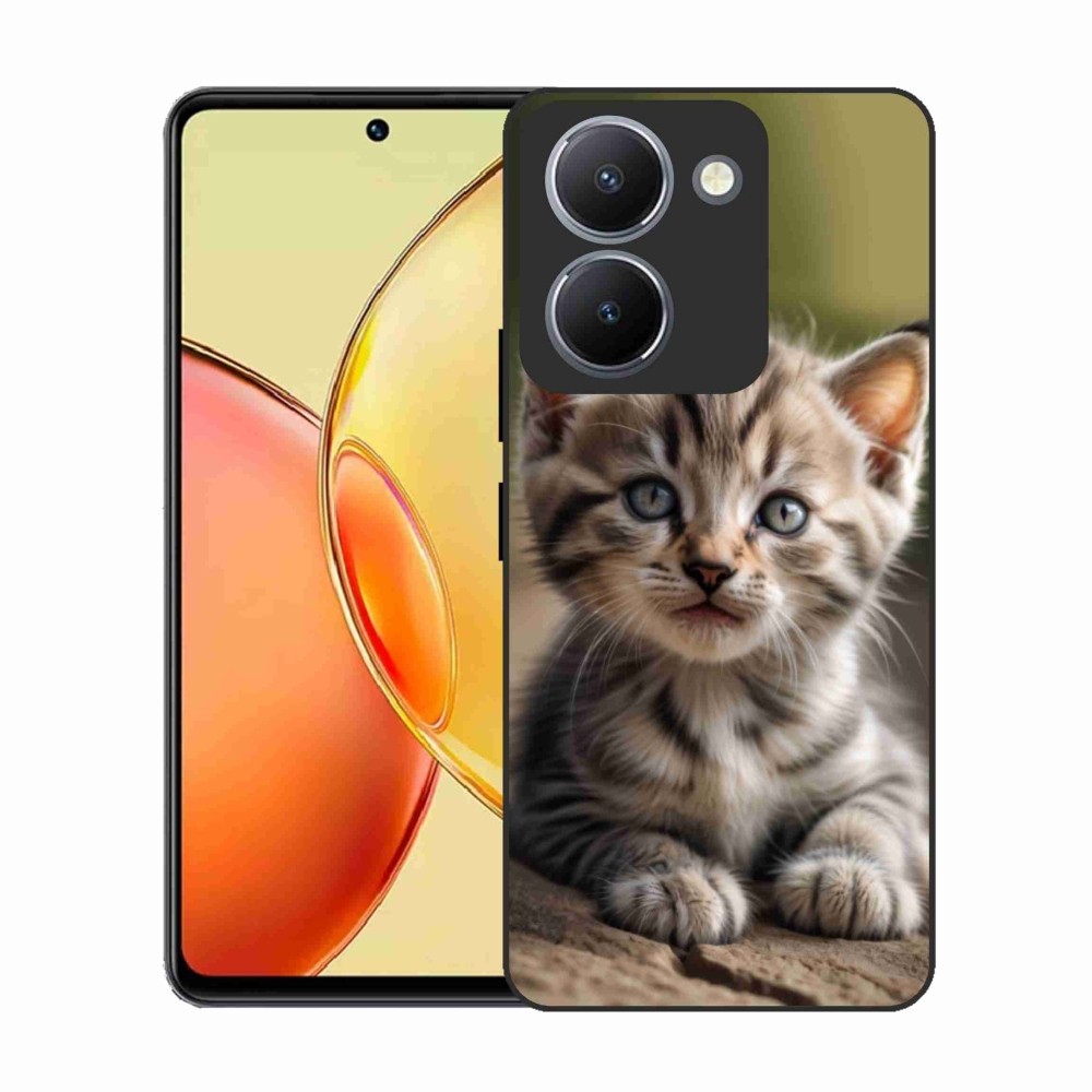 Gélburkolat mmCase a Vivo Y36-hoz - aranyos cica 9