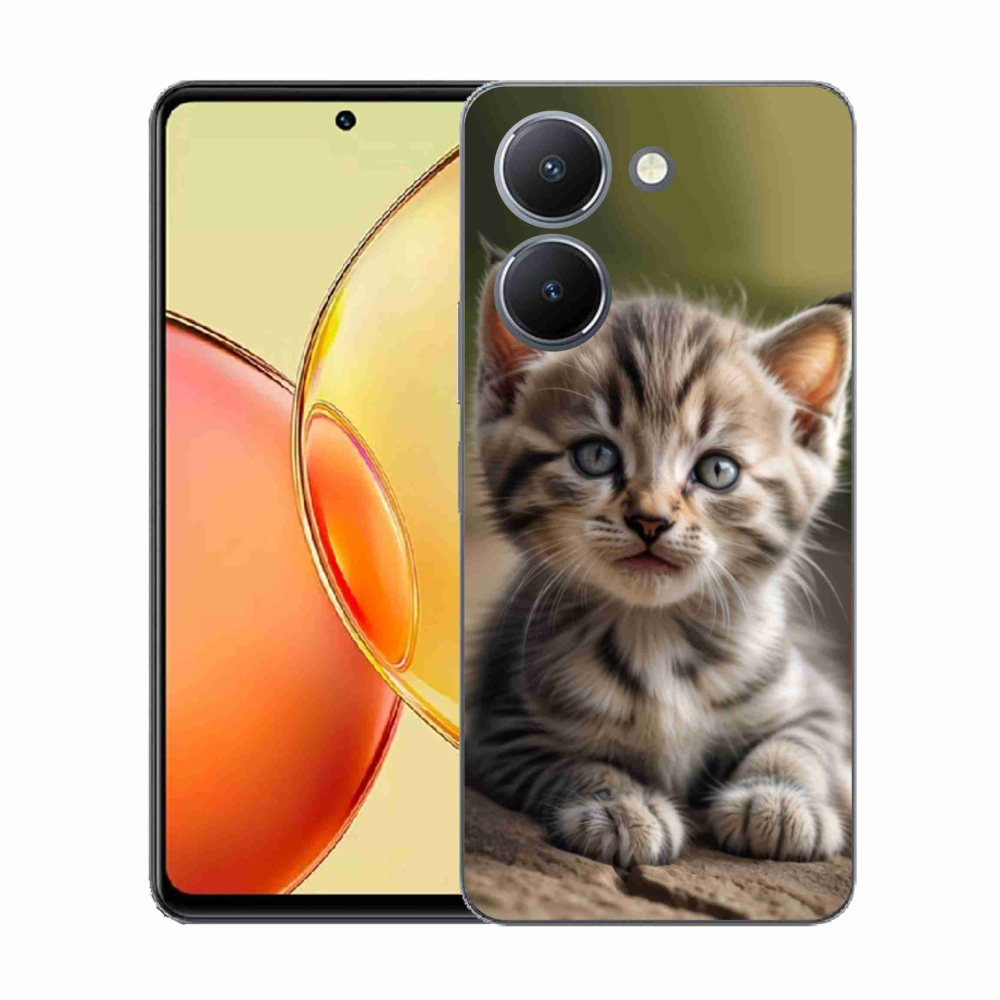 Gélburkolat mmCase a Vivo Y36-hoz - aranyos cica 9