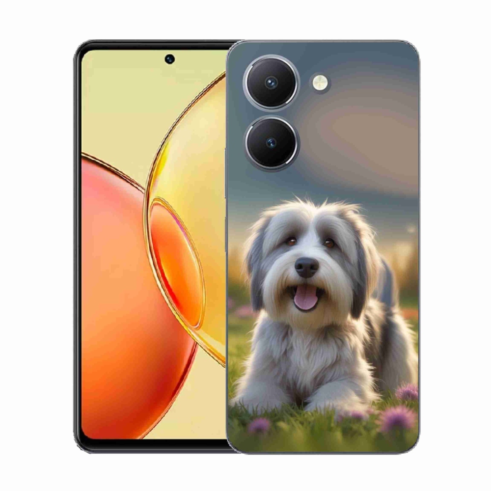 Gél borító mmCase a Vivo Y36-hoz - aranyos havanese kutya