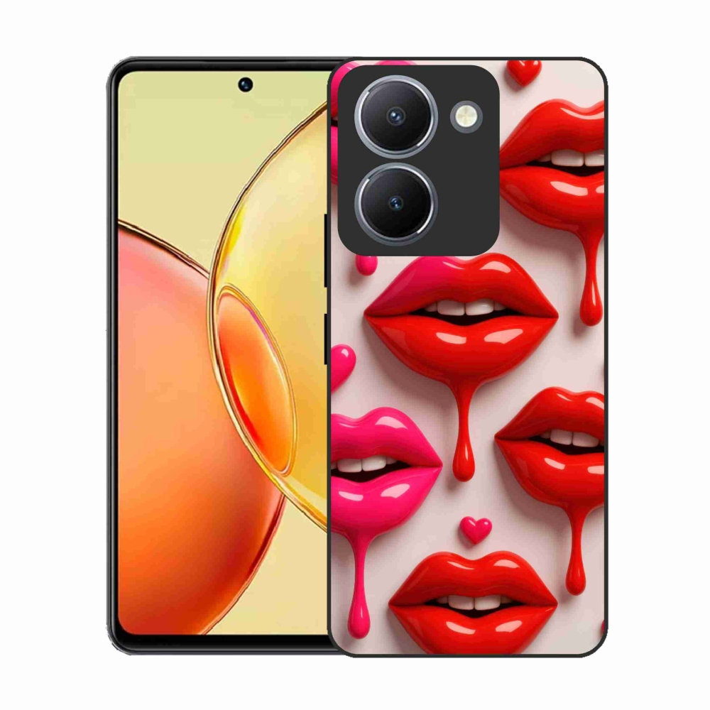 Zselés borítás mmCase a Vivo Y36-hoz - ajkak 2