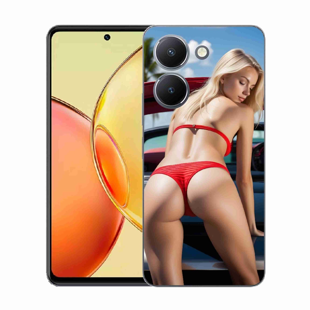 Gél borító mmCase a Vivo Y36-hoz - szexi nő 2