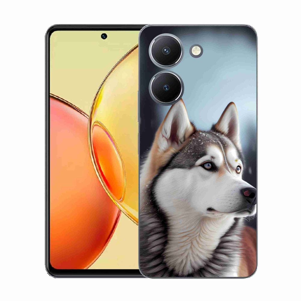 Gél borítás mmCase a Vivo Y36-hoz - Siberian Husky