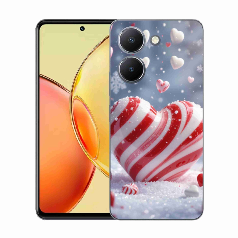 Gélburkolat mmCase a Vivo Y36-hoz - édes szívecske