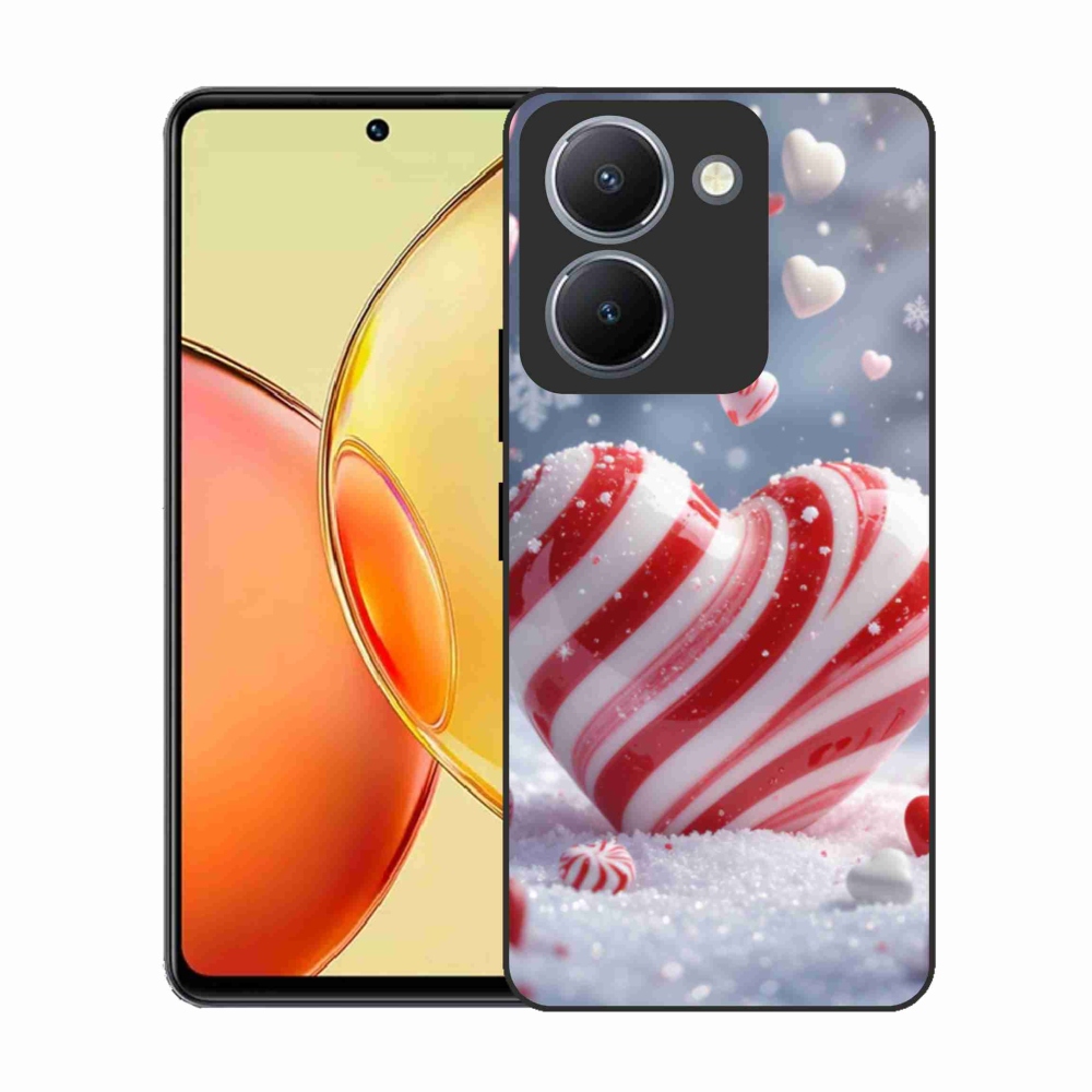 Gélburkolat mmCase a Vivo Y36-hoz - édes szívecske