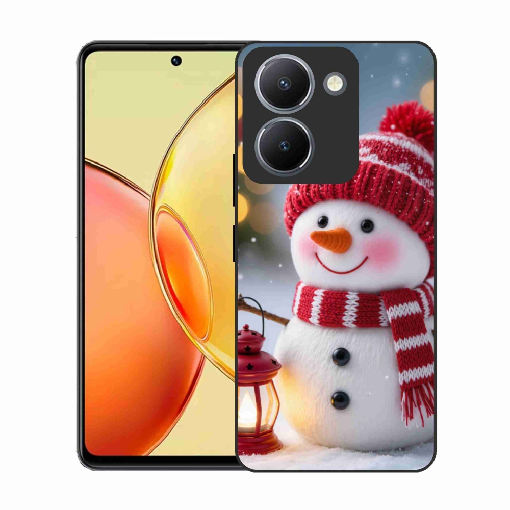 Gél borítás mmCase a Vivo Y36-hoz - hóember 2