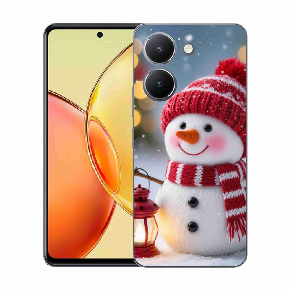 Gél borítás mmCase a Vivo Y36-hoz - hóember 2