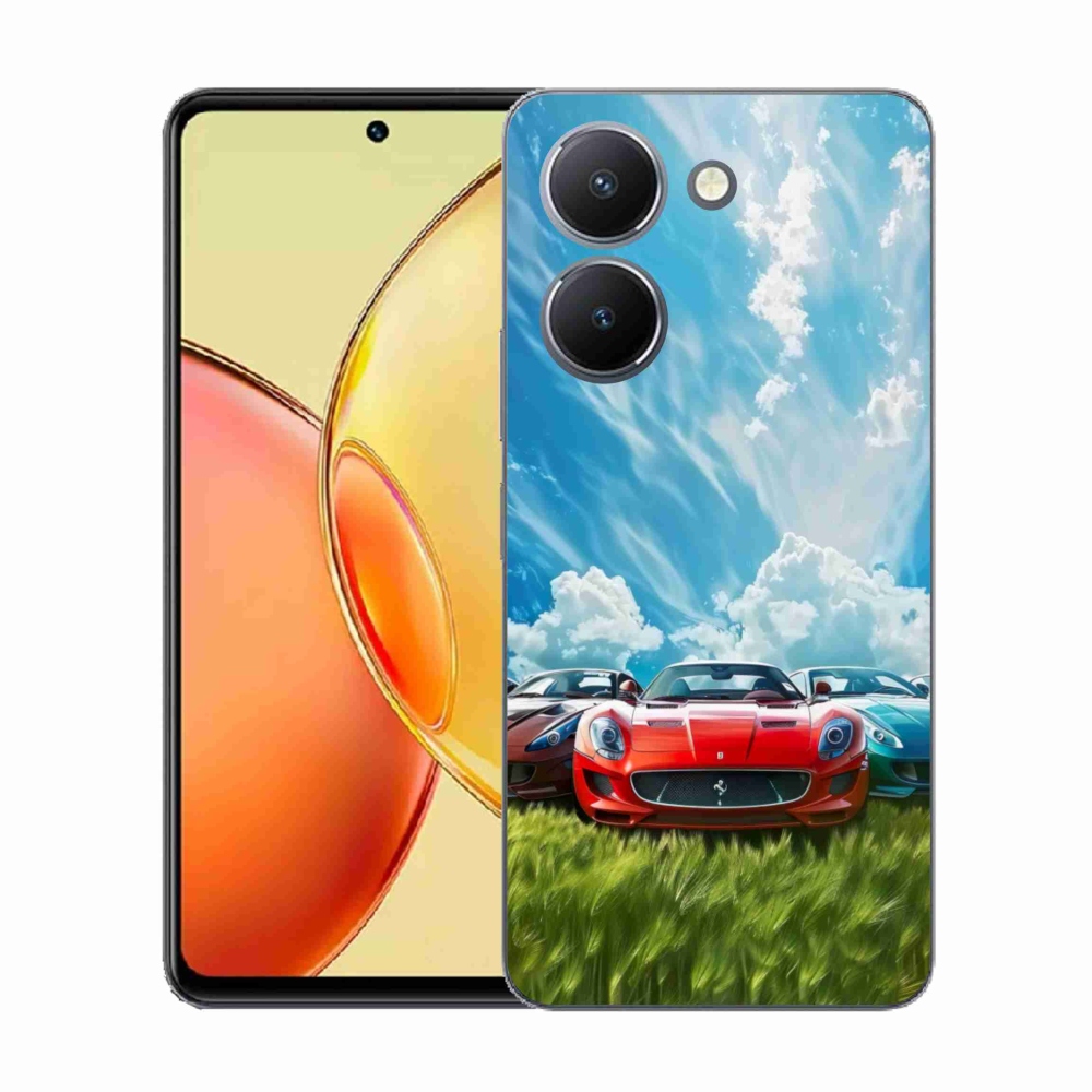 Gél borítás mmCase a Vivo Y36-hoz - sportkocsikhoz