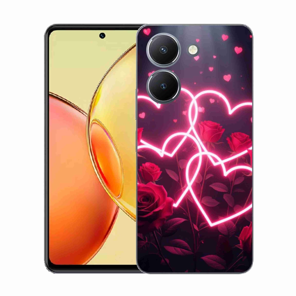 Gél borító mmCase a Vivo Y36-hoz - a szerelem szíve