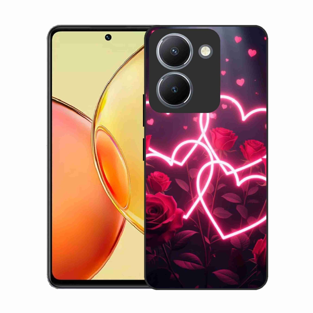 Gél borító mmCase a Vivo Y36-hoz - a szerelem szíve