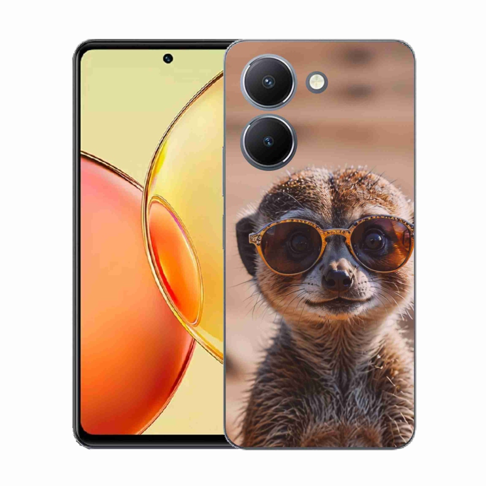 Gél borító mmCase a Vivo Y36-on - stílusos surikata
