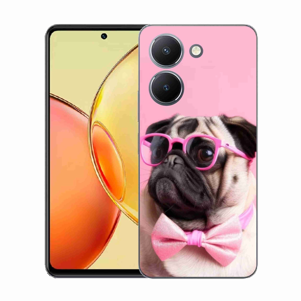 Gélburkolat mmCase a Vivo Y36-on - stílusos mopsz