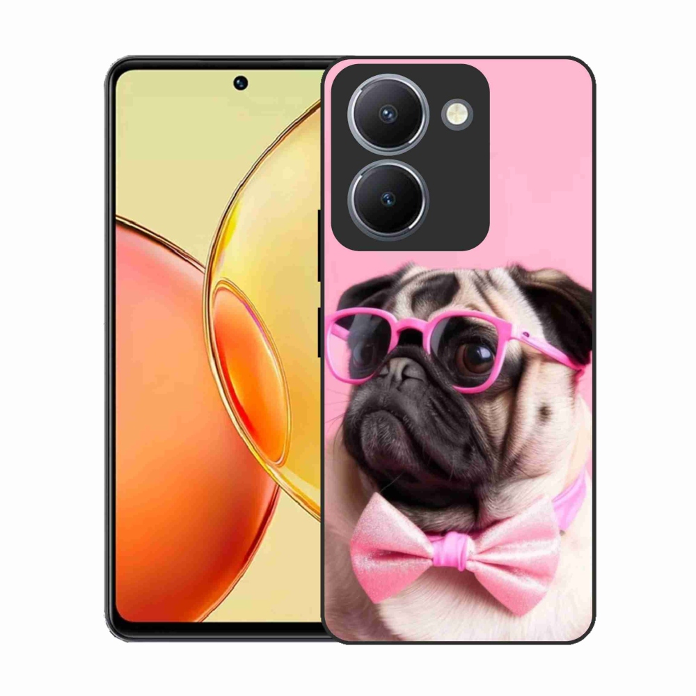 Gélburkolat mmCase a Vivo Y36-on - stílusos mopsz