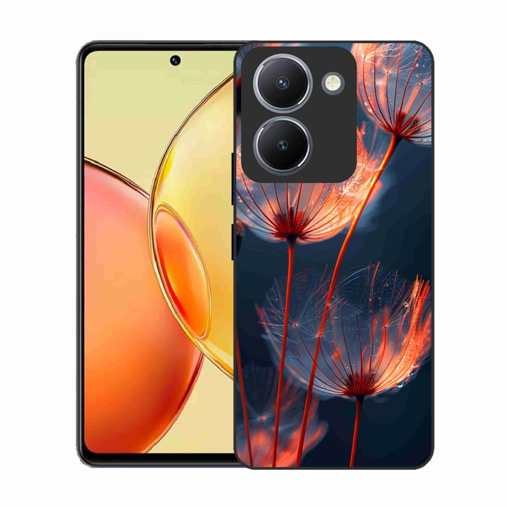 Gél borító mmCase a Vivo Y36-hoz - világító pehely