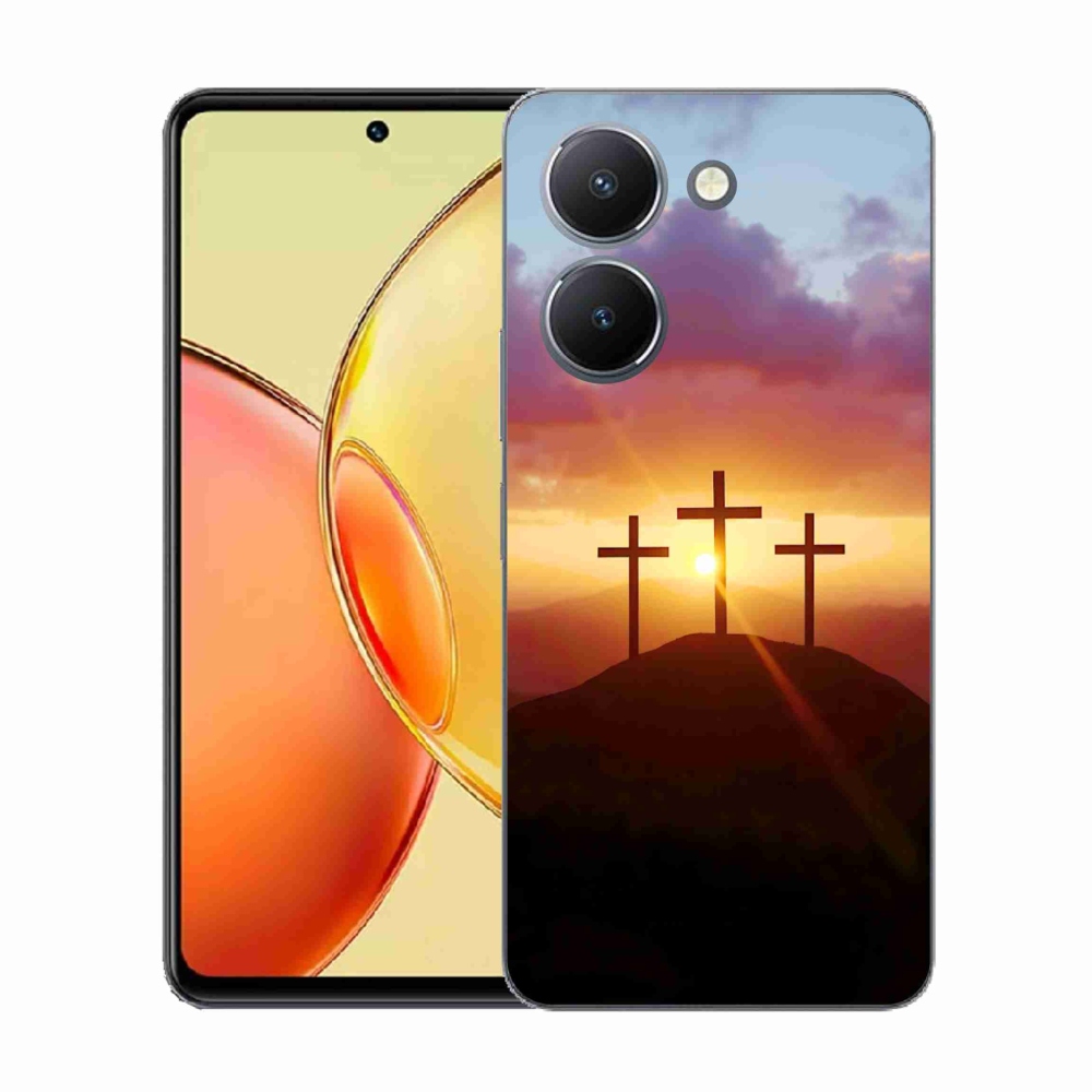Zselés borítás mmCase a Vivo Y36-hoz - három kereszt