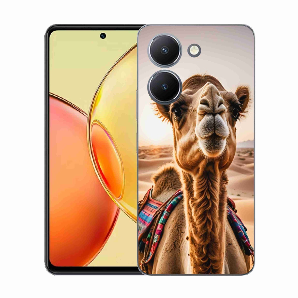 Gél borítás mmCase a Vivo Y36-hoz - teve színű