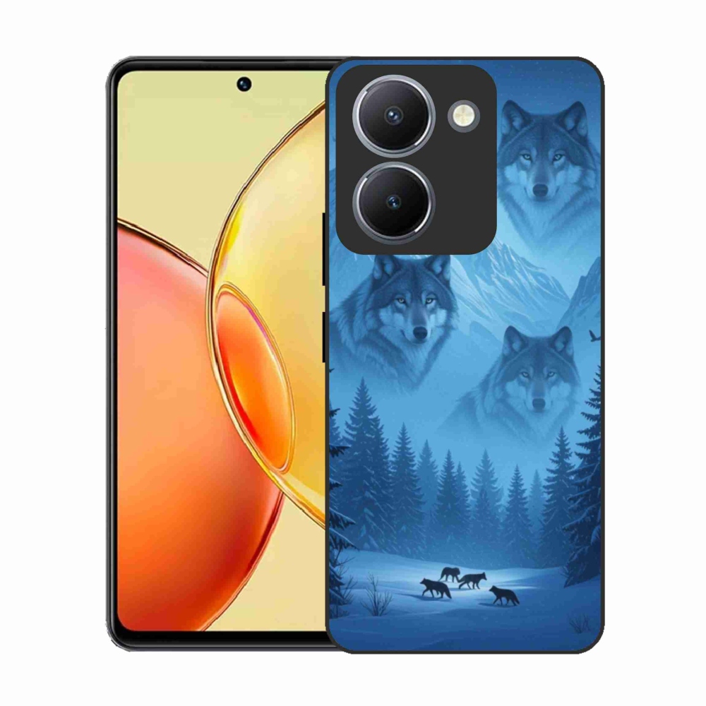 Gél védőburkolat mmCase a Vivo Y36-hoz - farkas csomag